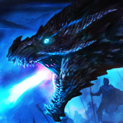 Ice Dragon Avatar PSN avatar