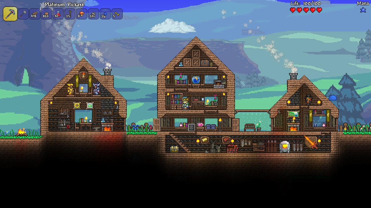 Сколько весит terraria на ps4