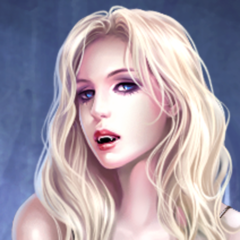 1 BLOND VAMPIRE AVATAR v2 PSN avatar