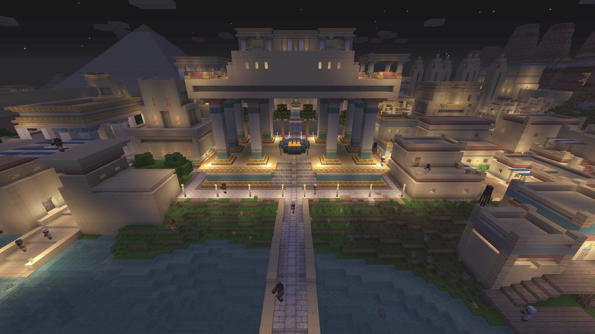 Minecraft Egyptian Mythology Mash-up on PS4  Official 