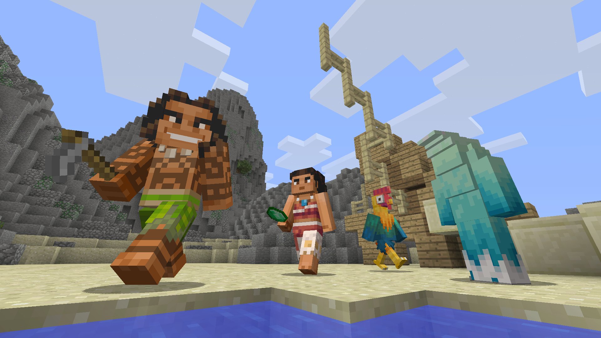 Minecraft Moana Character Pack on PS4  Official 