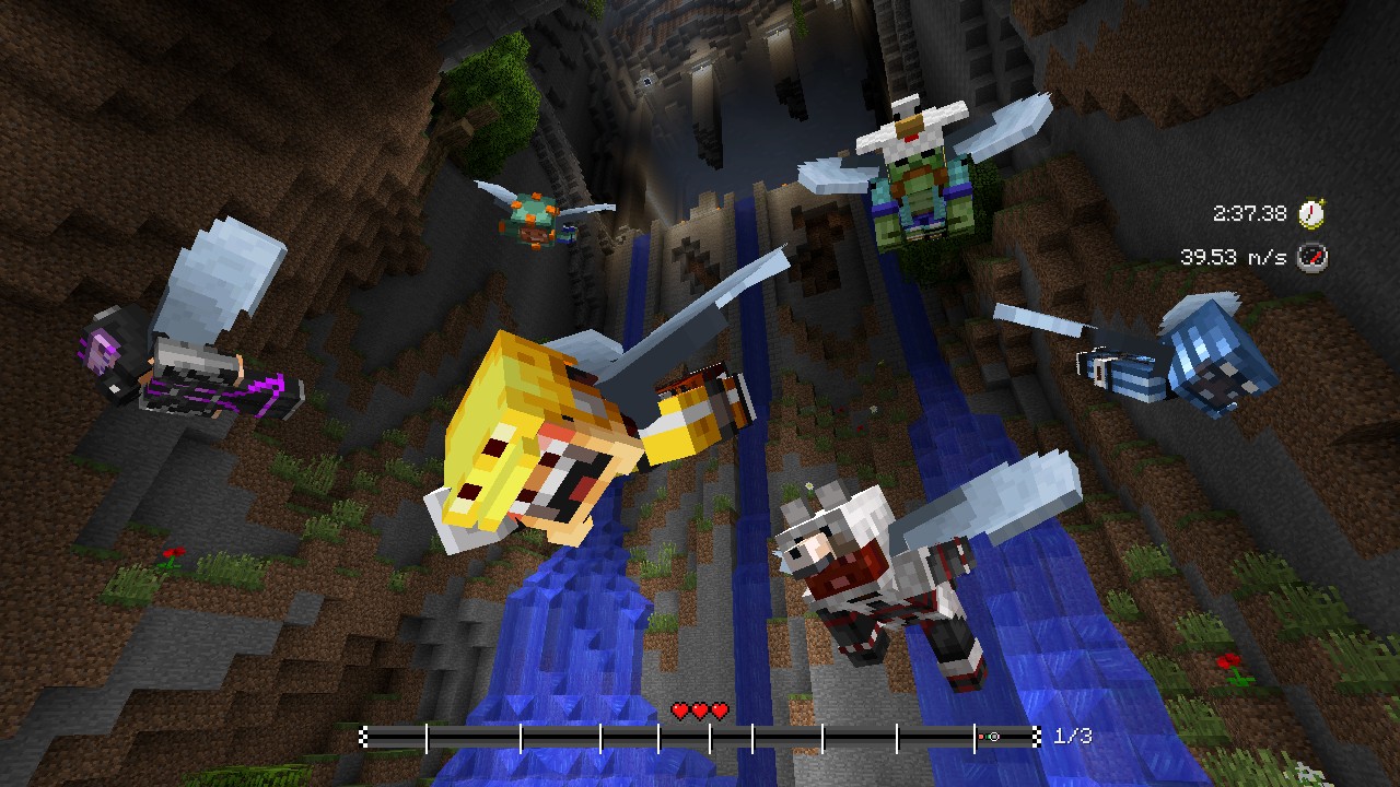 Minecraft Mini Game Masters Skin Pack on PS3  Official 