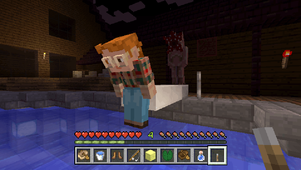 Pack De Aspecto Stranger Things De Minecraft En Ps Vita Playstation Store Oficial Uruguay