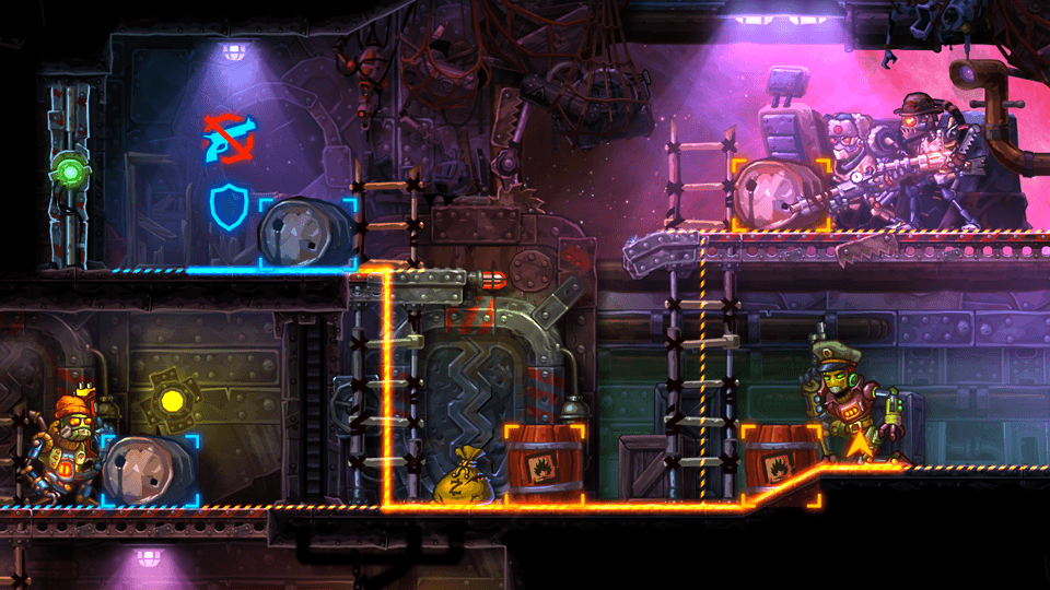 Risultati immagini per steamworld heist